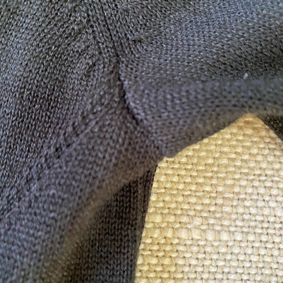 Banana Republic Womens V-Neck Black Knit Long Sleeve Office Casual Sweater-Sz-L - Picture 9 of 16